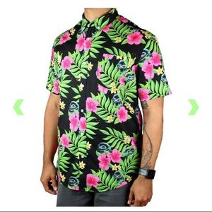 NWOT Creepy Co Luau Lurkers Men’s Shirt 3XL